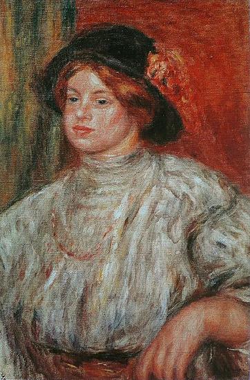 Pierre Auguste Renoir Gabrielle au chapeau